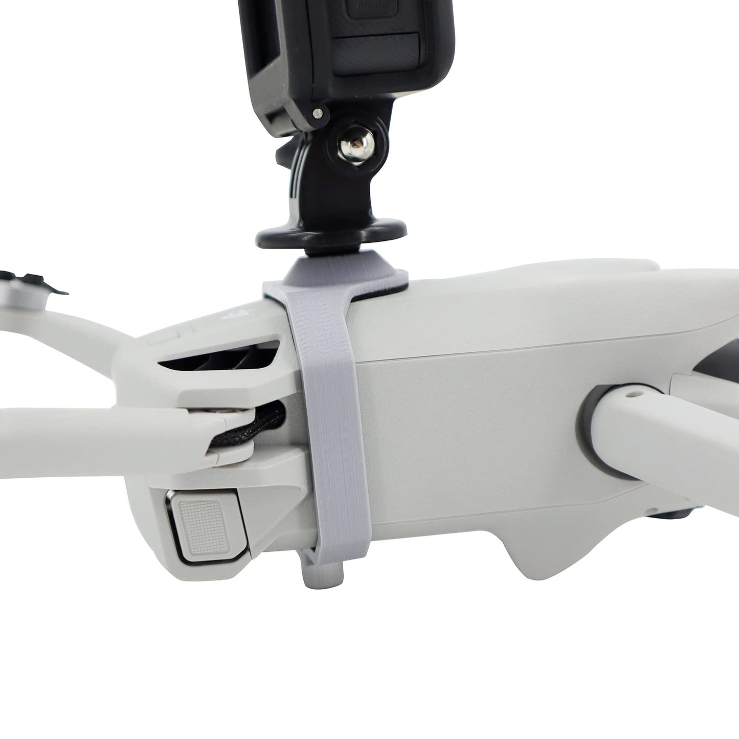 BTG Mini 3/Mini 4 3 Pro Drone Action Camera Mount Holder for DJI Action 4 3/Pocket 3 2/fimi Palm 1 2 / insta360 ONE X3 X2/ONE R/Night Light/Fill Light