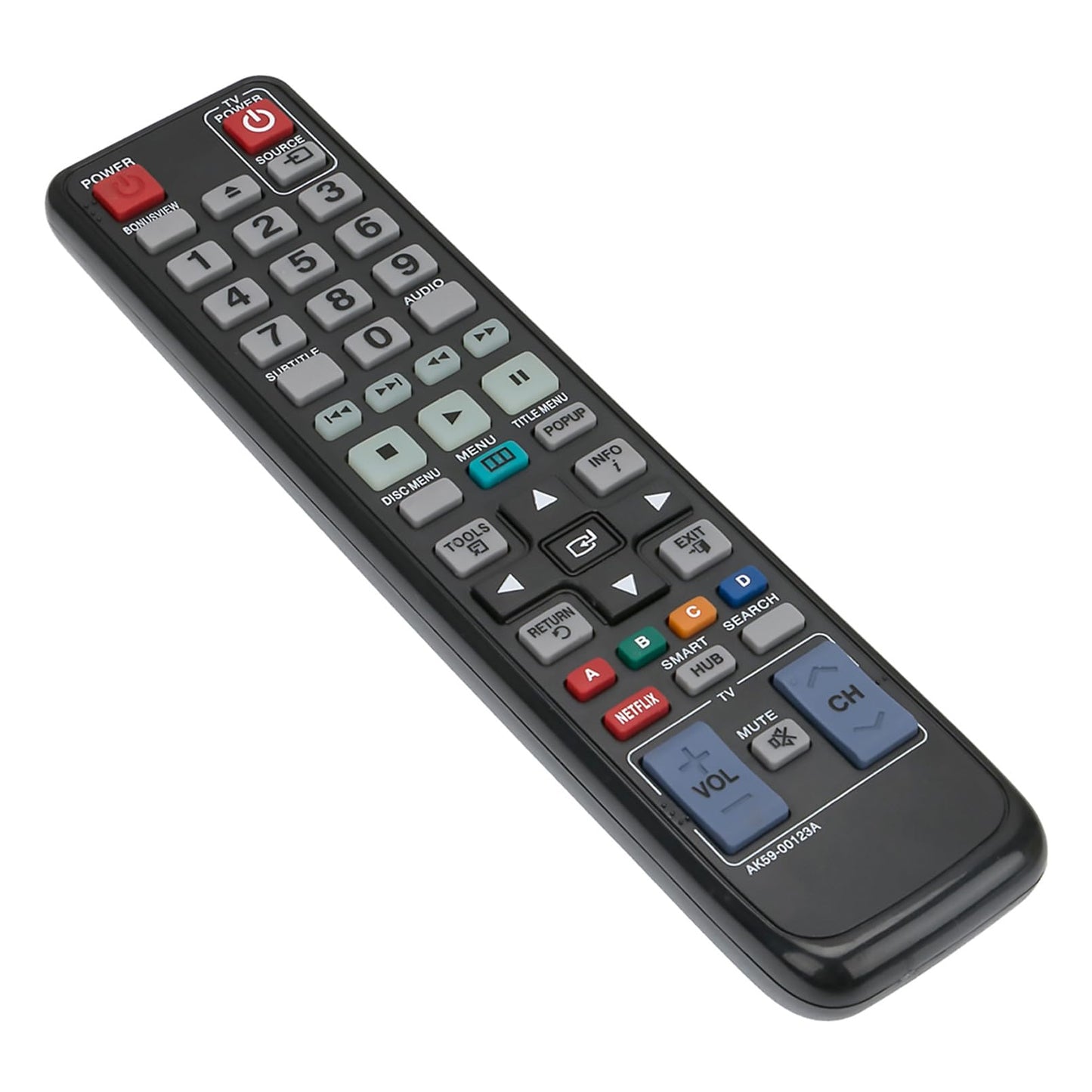 AK59-00123A Replace Remote Control fit for Samsung BD-D5490 BD-D5500 BD-D5500C BD-D5700 BD-D6100C BD Blu-Ray Disc DVD Player BD-D6500/ZV BD-D700