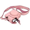 Bowan ZV1 Camera Case - Vintage PU Leather Camera Case for Sony ZV1 ZV-1 DSLR Camera Protective Leather Camera Case Bag with Camera Shoulder Strap