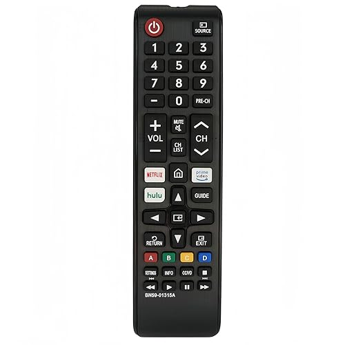 Universal Replacement Remote Control Fit for Samsung BN59-01315J BN5901315J BN59-01315A Series UN55TU7000F TU7000 UN43TU7000FXZA UN50TU7000FXZA