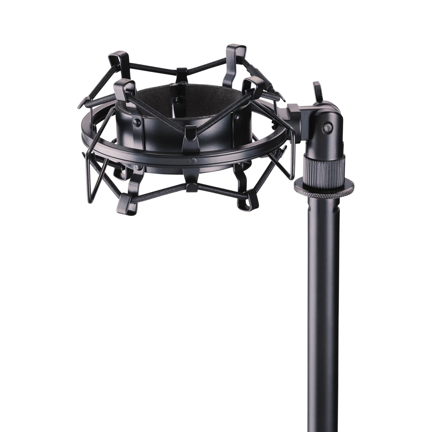 On-Stage MY430 Shock Mount for Studio Mics (55-60 mm) (Elastic Suspension Mount for Large-Diaphragm Condenser Microphones, Adjustable, Vibration