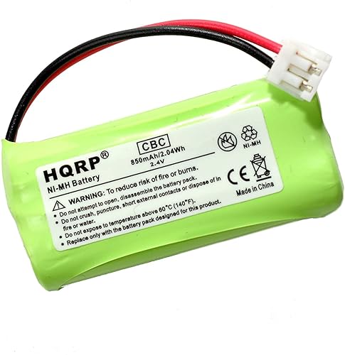 HQRP Phone Battery Compatible with V-Tech/VTech CS6229 / CS 6229, CS6229-2 / CS 6229-2 Cordless Telephone