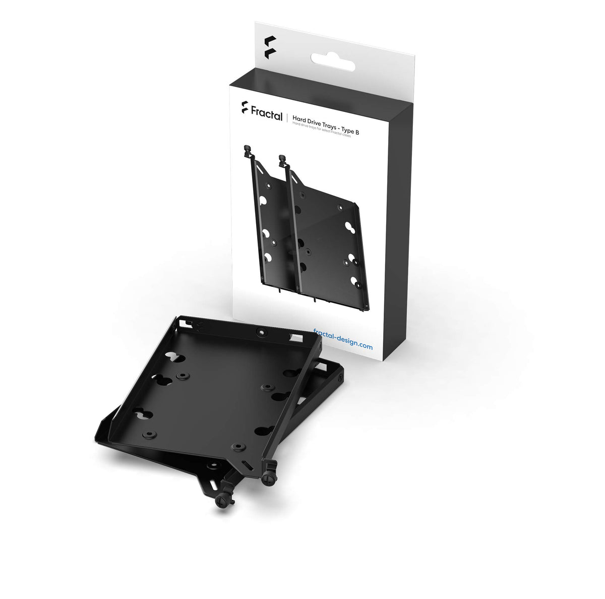 Fractal Design HDD Drive Tray Kit - Type B, Black, Dual Pack