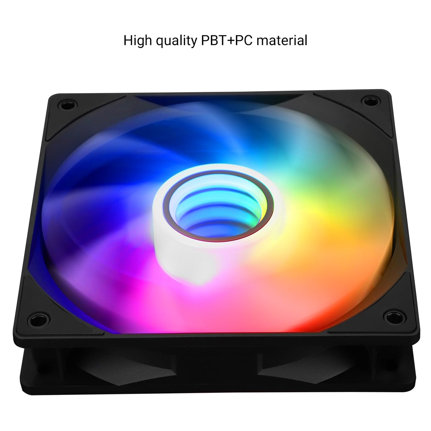 Thermalright TL-C12B-S V3 CPU Fan 120mm Case Cooler Fan ARGB, 4pin PWM Connector Silent Computer Fan with S-FDB Bearing,Desktop Cooling Fan has ARGB