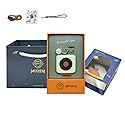 Muzen Mini Bluetooth Speaker, Button Small Cute Portable Metal Retro Wireless Speaker with Loud Volume Great Sound and Portable Lanyard & Gift Bag
