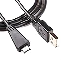 Replacement VMC-MD3 USB Data Sync Transfer Cable USB 2.0 Charging Cord Lead Compatible with Sony Cyber-Shot/Cybershot Digital Camera DSC-W350D W360