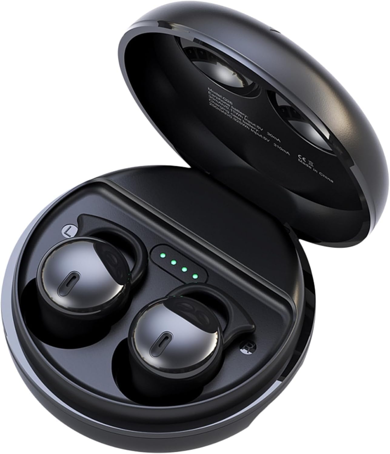 Invisible Sleep Headphones, Sleep Earbuds for Side Sleepers (Black)