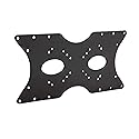 Mount-It! Steel VESA Adapter Plate Bracket, Conversion Kit for TV and Monitor Mounts, Expands 50x50 75x75 100x100 200x100 200x200 to Larger VESA