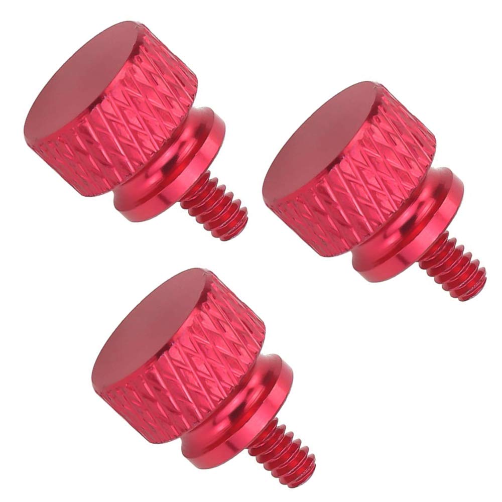 YATENG 10-pcs Anodized Aluminum Computer Case Thumbscrews (6-32 Thread) for Computer Cover/Power Supply/PCI Slots/Hard Drives DIY Personality