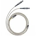 GUCraftsman 6N Single Crystal Silver Upgrade Headphones Cable 4Pin XLR/2.5mm/4.4mm Balance Headphone Upgrade Cable for Focal Utopia (4.4mm Plug)