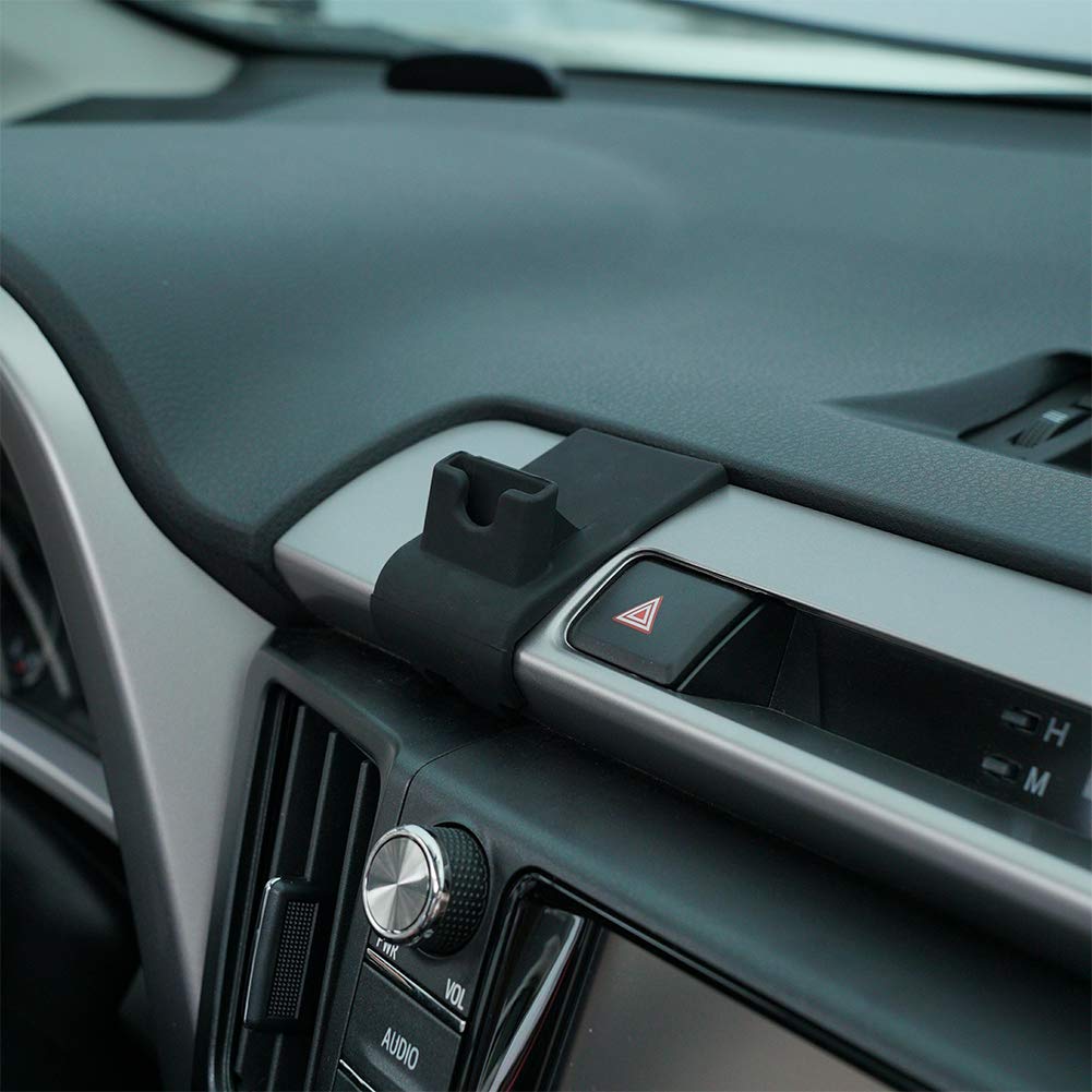 BEERTE Phone Holder fit for Toyota RAV4 2013-2018 Adjustable Air Vent, Car Dashboard Cell Phone Mount Carbon Fiber Pattern Phone Mount fit for Any