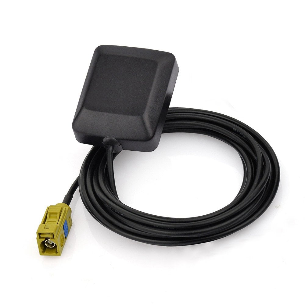 Eightwood Mini Satellite Radio Antenna Fakra K Curry Female Connector Compatible with Sirius XM Car Vehicle Trucks RV HD Hi-Fi Radio Stereo Receiver