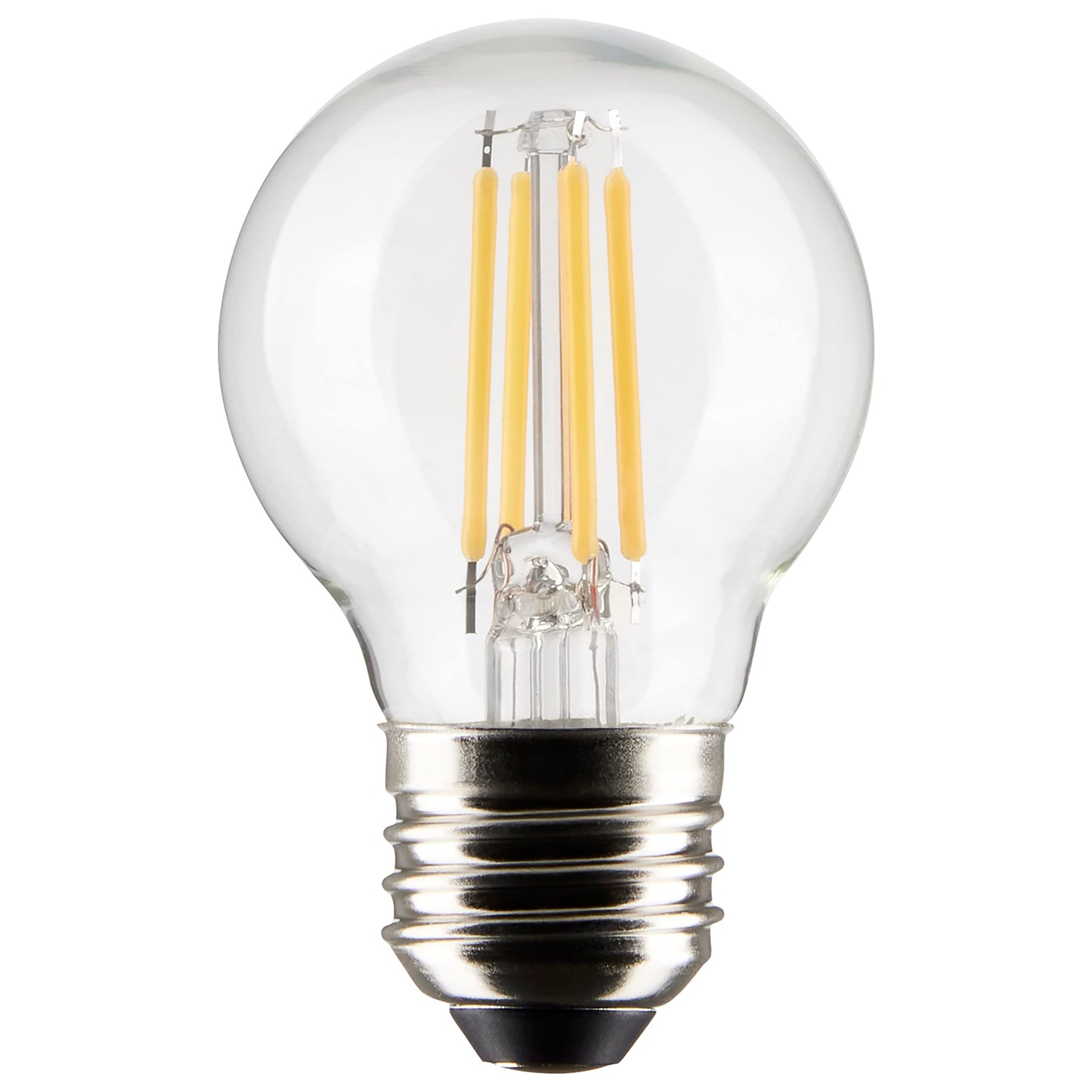 Satco 5.5-Watt LED E26 Light Bulb, 4000K, 15000 Hour Rating, Dimmable