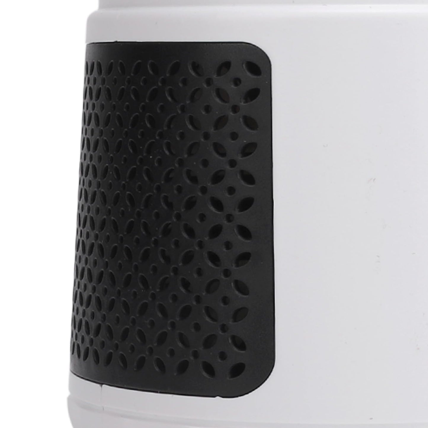 Mbeysaq USB Desk Fan 6 Speeds Wind Quiet Portable Bladeless Cooling Fan with Power Display for Home Bedroom Office (White)