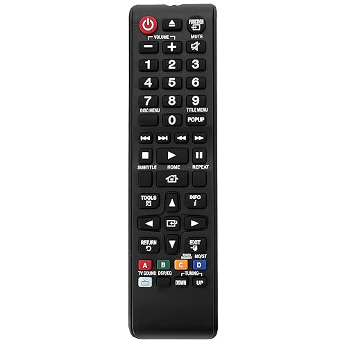 New AH59-02533A AH59-02533B Replace Remote fit for Samsung HT-H4530 HT-H5500W-ZA HT-H5530 HT-F4500 HT-H4500 HT-H5500W HT-J4100 HT-J4500 HT-J5500W