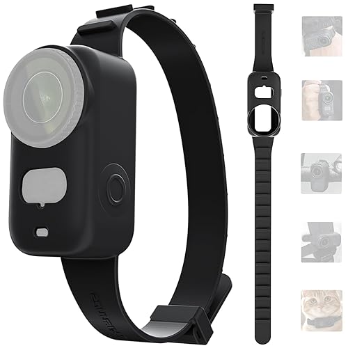 Honlyn Hand Wrist Strap for DJI Osmo Nano, Osmo Nano Protection Cover Wristband Dog Cat Collar Bicycle Mounted Holder Fixed Tie Belt