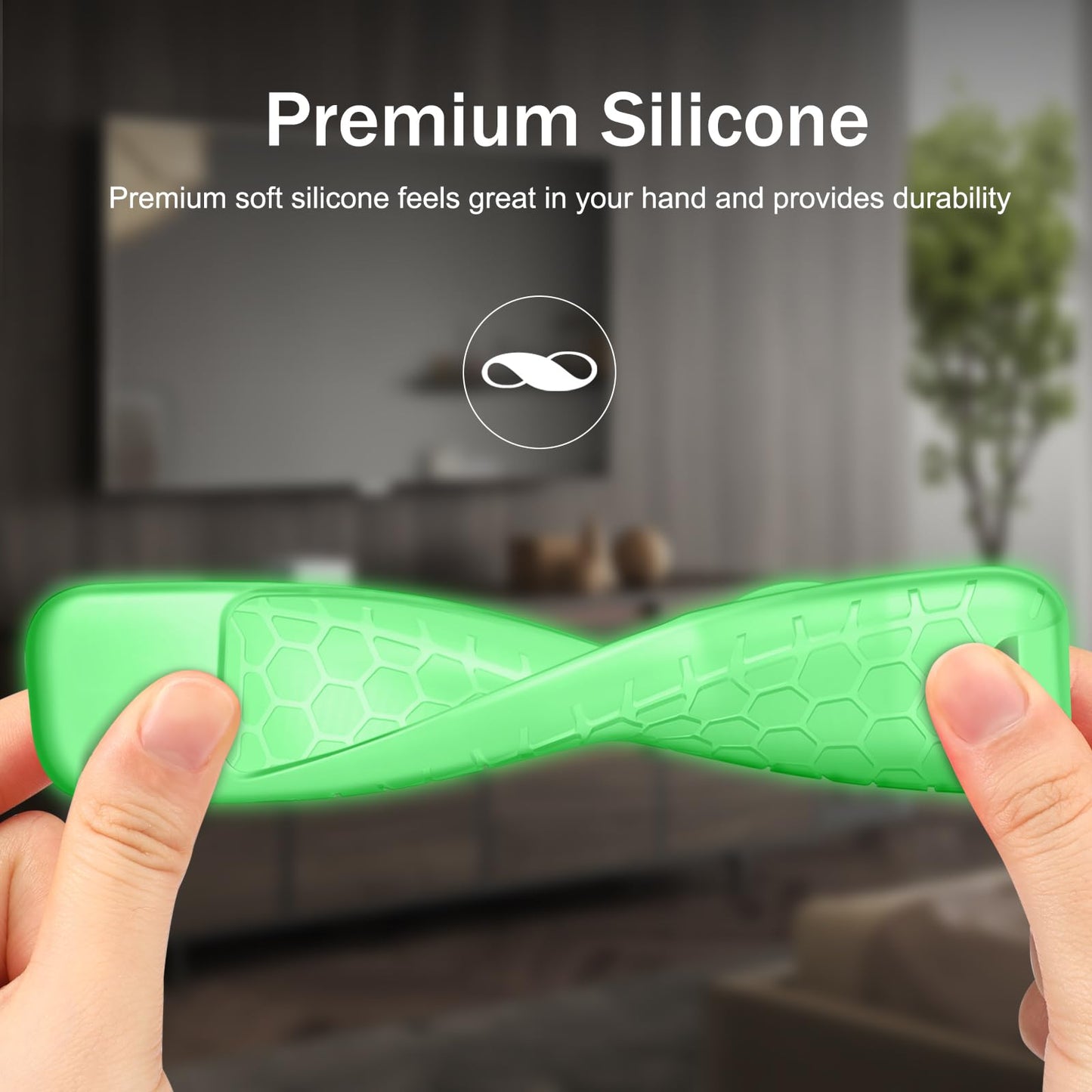 Fintie Protective Case for 2023 TCL RC813 FMB1 / RC902V FMR1 / RC923 Voice Remote, Light Weight Anti Slip Shockproof Silicone Cover for TCL Q6 Q7 QM8