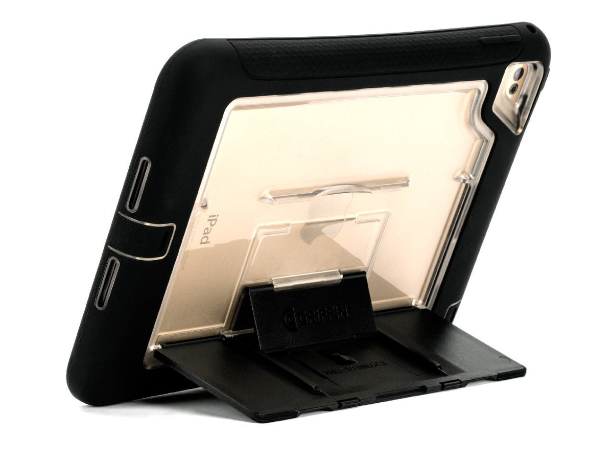 Survivor Slim Case Compatible with iPad Mini 4 (Black & Clear)