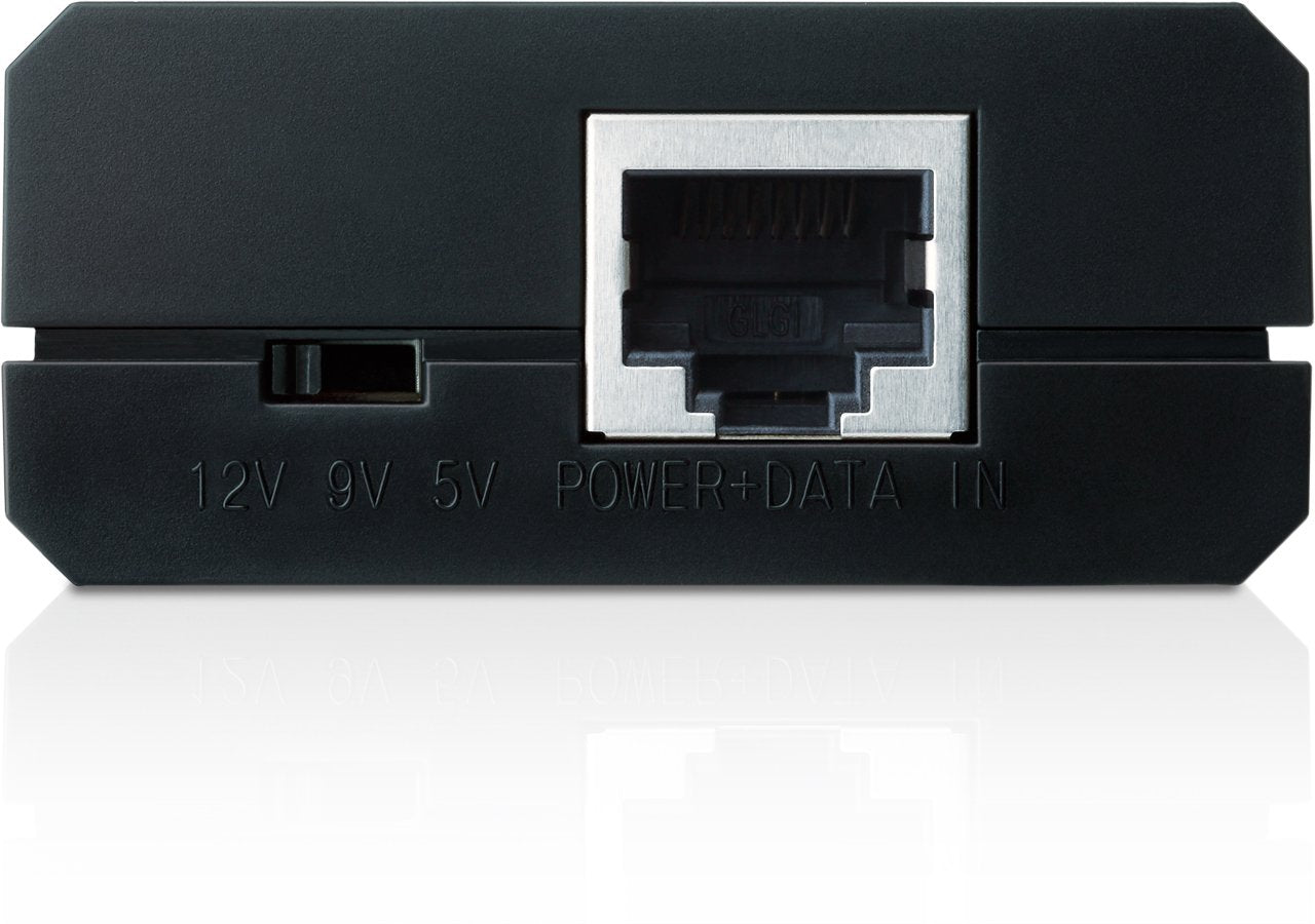 TP-Link TL-PoE10R, 802.3af Compliant Gigabit PoE Splitter, 5/9/12V DC Power Output, Up to 100 Meters (325ft.), Power Adapter & Cable Included