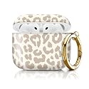 Compatible with AirPod 4th Generation Case Cover with Keychain, Full Protective Shockproof Wireless Headphone Case for Women Men Girl (Cute Grey