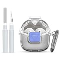 Upgrade Secure Lock for JBL Tune Flex 2 Case Cover with Cleaner kit, Clear TPU Protective Cover with JBL Tune Flex 2 True Wireless Noise Cancelling