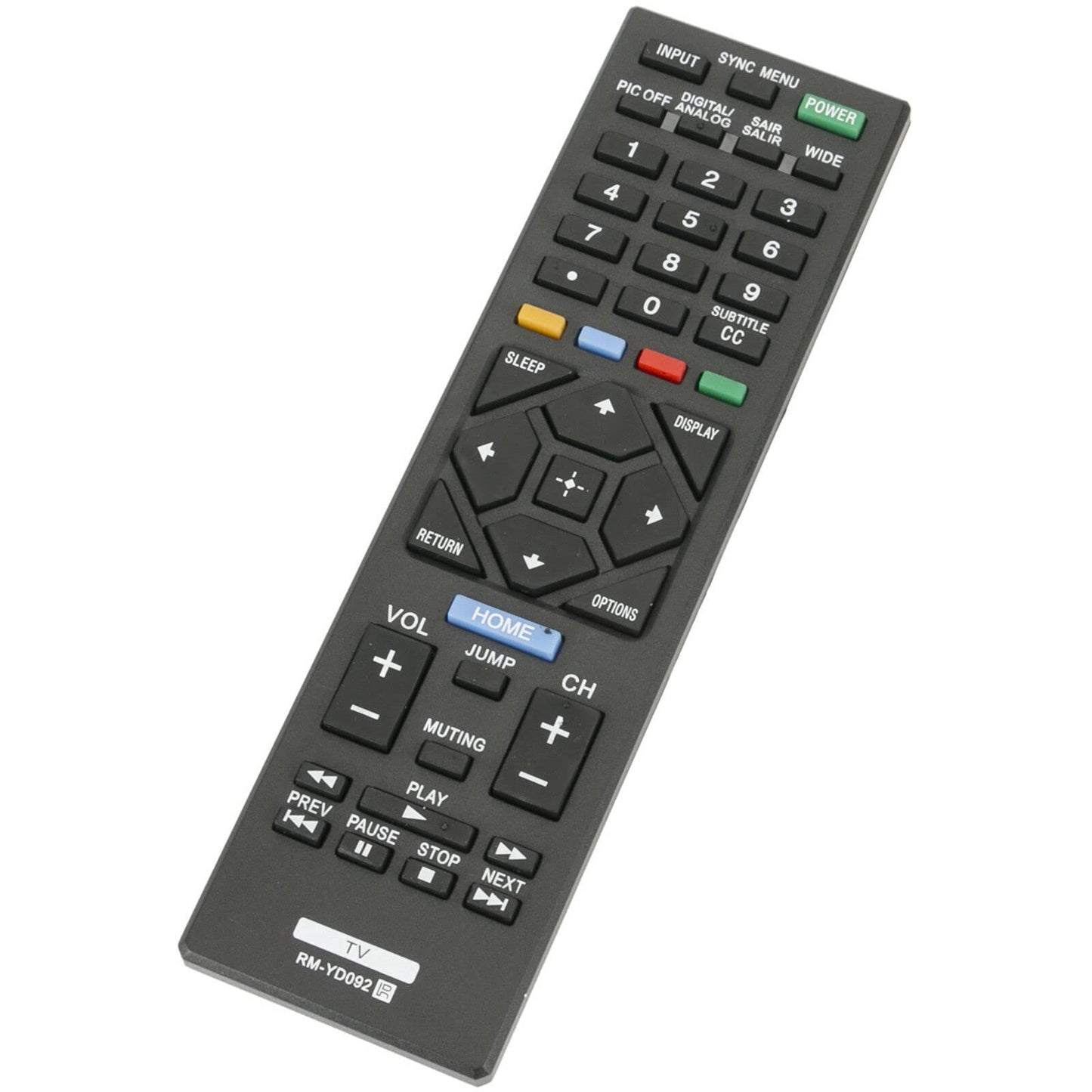 Replaced Remote Control RM-YD092 Compatible with Sony TV XBR-55X810C XBR55X810C XBR-55X850C