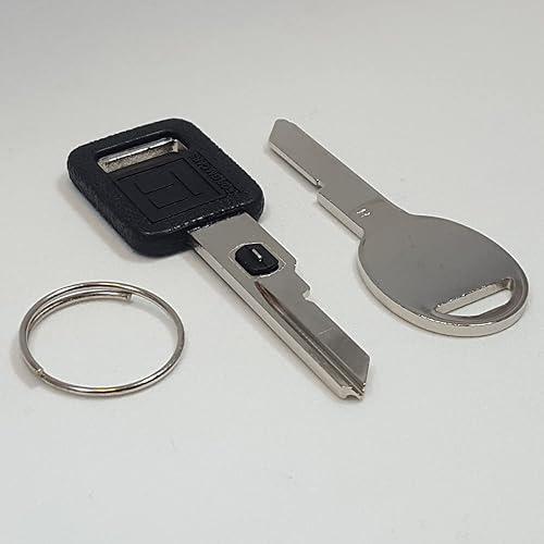 RI-Key- B62-P2 Ignition V.A.T.S. Key Blank for GM Vehicles and H Door Key B45 VATS Resistor Key #2