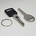 RI-Key- B62-P2 Ignition V.A.T.S. Key Blank for GM Vehicles and H Door Key B45 VATS Resistor Key #2