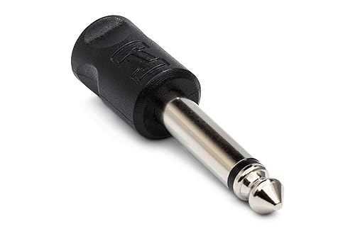 Hosa GPM-179 3.5 mm TRS to 1/4 Inch TS Adaptor