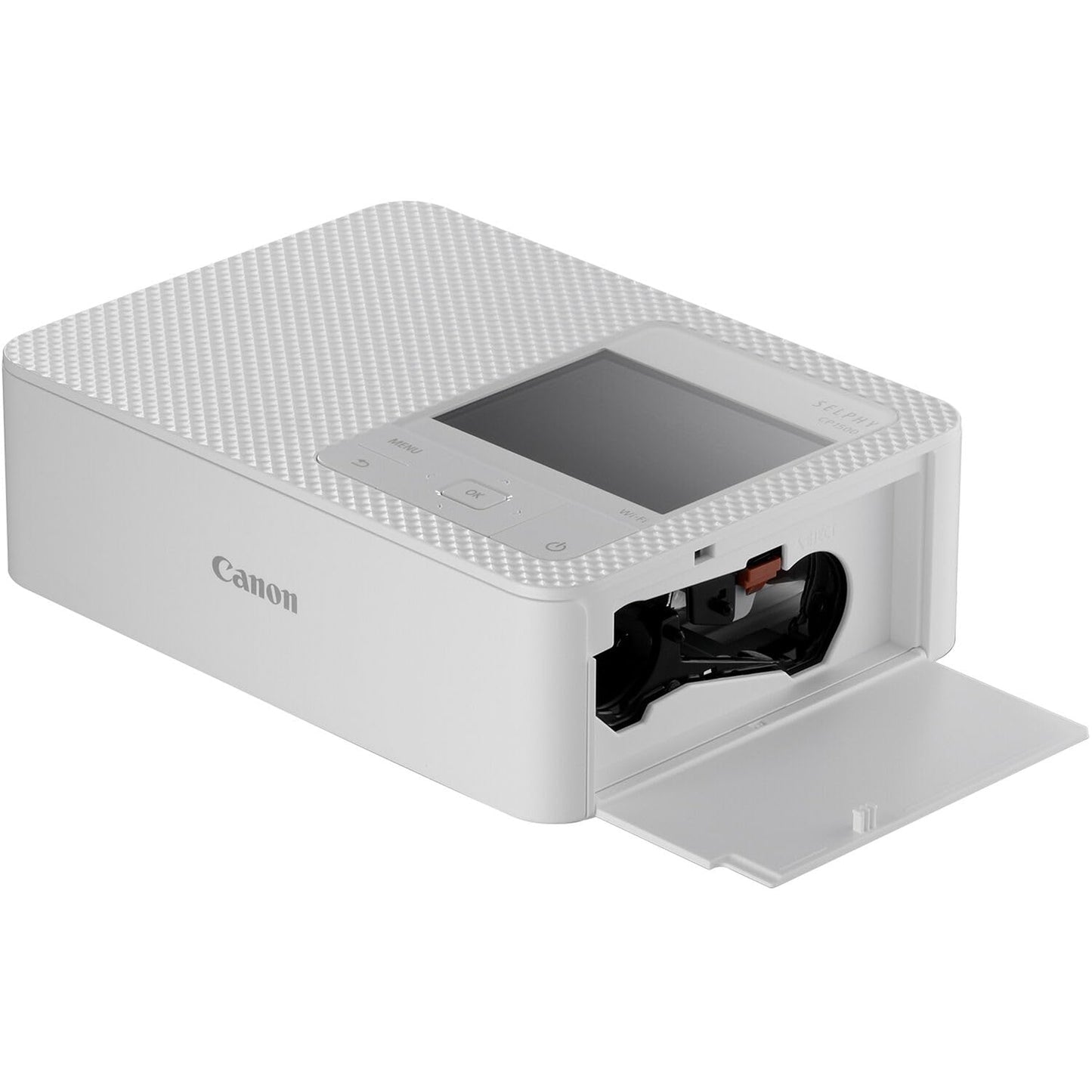 Canon Selphy CP1500 Wireless Compact Photo Printer (White) Bundle with KP-108IN Color Ink Paper Set (108 Sheets of 4x6 Paper + 3 Ink Cartridges) +