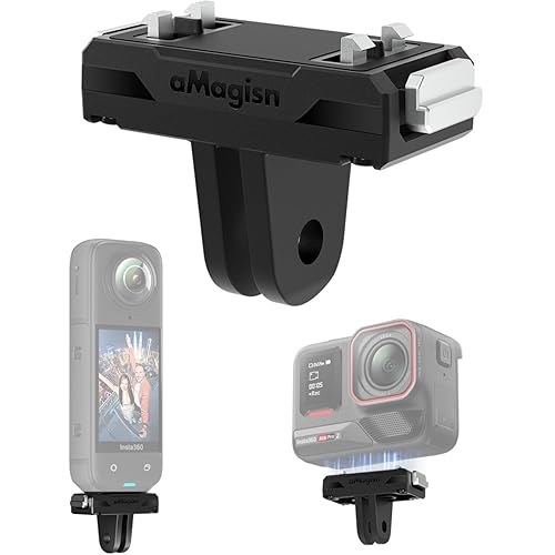 Ferbao Magnetic Mount for Insta360 X5/ Ace Pro 2/Ace Pro,Quick Release Adapter for Insta360 X5