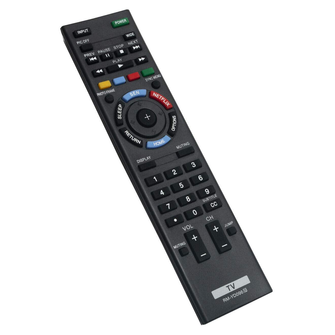 RM-YD096 Replace Remote Control for Sony TV Bravia KDL-60R520A KDL-40EX645 KDL-46EX640