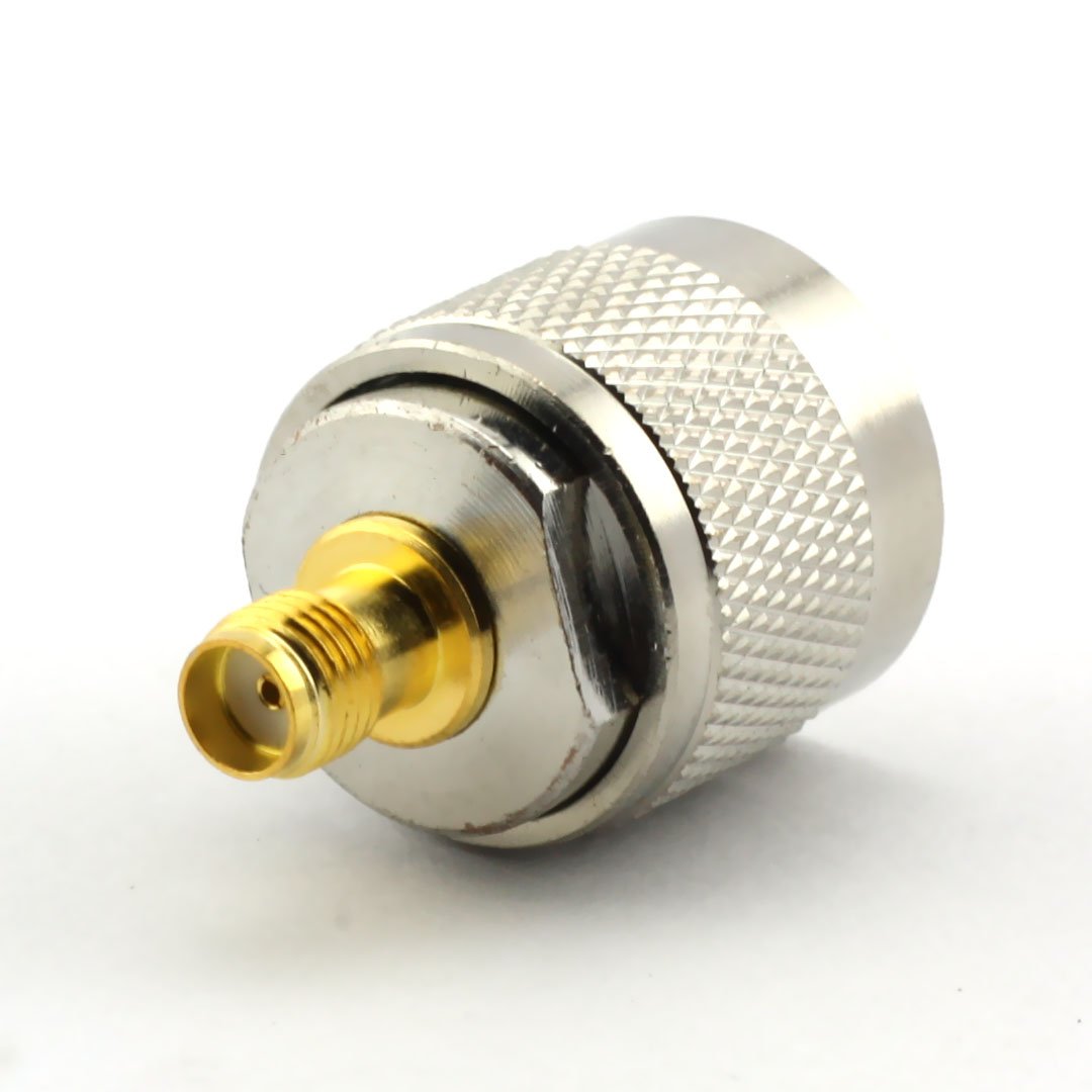 Maxmoral N Male to SMA Female Connector RF Coax Coaxial Adapter