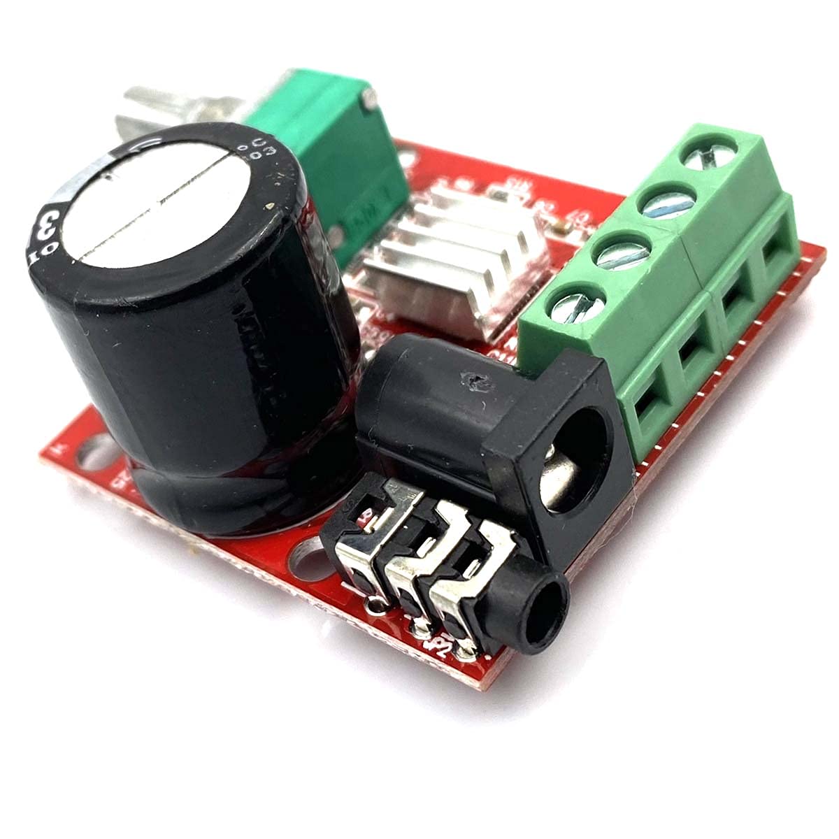 Kiro&Seeu PAM8610 Dual Channel DC 12V Pure Digital Audio Stereo Amplifier AMP PCB Board Class D 10W x 2 High Power Amplifier Module