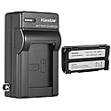 Kastar 1-Pack Battery and AC Wall Charger Replacement for Hitachi VM-BPL13, VM-BPL13A, VM-BPL13J, VM-BPL27, VM-BPL27A, VM-BPL30, VM-BPL60 Battery