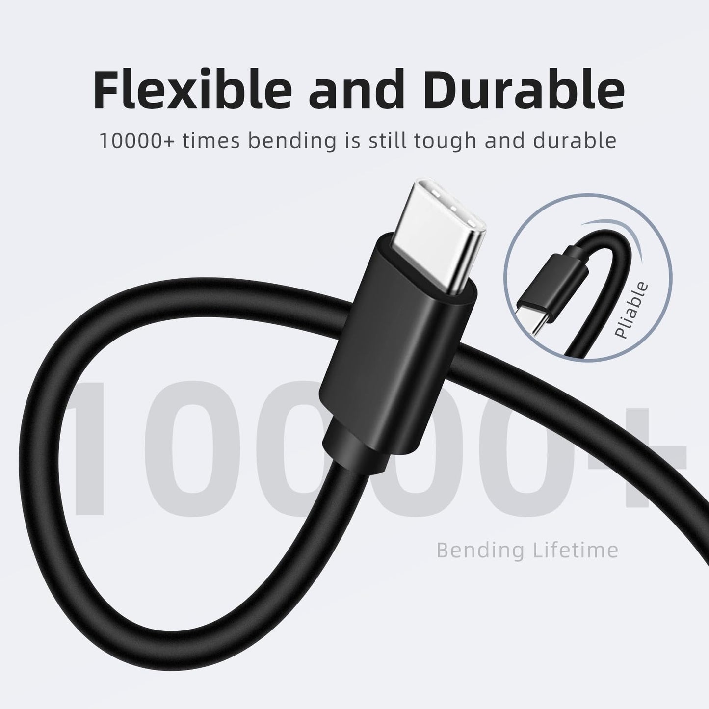 5V2A USB C Massage Gun Charger Cable for Theragun Mini 2.0,Sportneer Mini 2 3,Renpho mini R3,RELUKS,Relief Prime,Sense,Raemao X6,Lunix LX7 LX3,Toloco