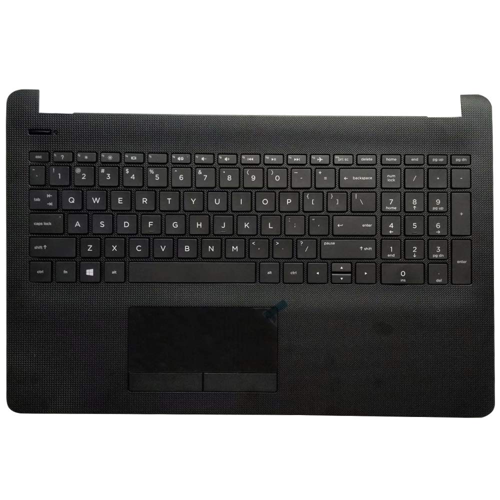 Laptop Replacement Keyboard Fit HP Pavilion 15-BS028CL 15-BS033CL 15-BS038CL 15-BS048CL 15-BS067CL 15-BS078CL US Layout with C Shell with TouchPad