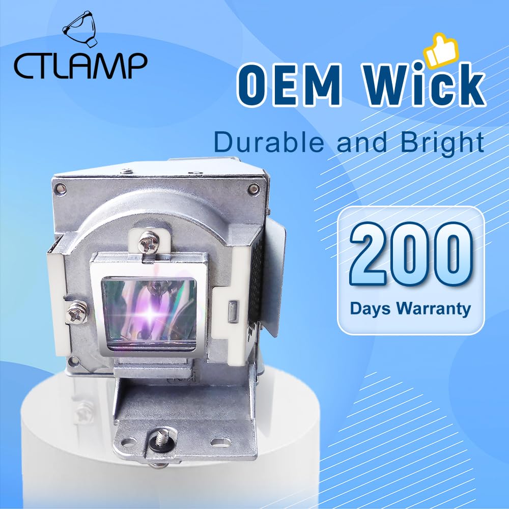 CTLAMP Original VLT-EX320LP / 499B043O50 Projector Lamp Assembly with Original Bulb with Housing Compatible with Mitsubishi EW330U EW331U-ST EX320 EX320-ST EX320U EX321U ST EX321U-ST EX330U