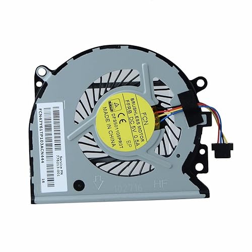 New Laptop CPU Cooling Fan for HP ENVY x360 15-u337cl 15-u363cl 15-u399nr 15-U Series 15-U011DX 15-U010DX 776213-001