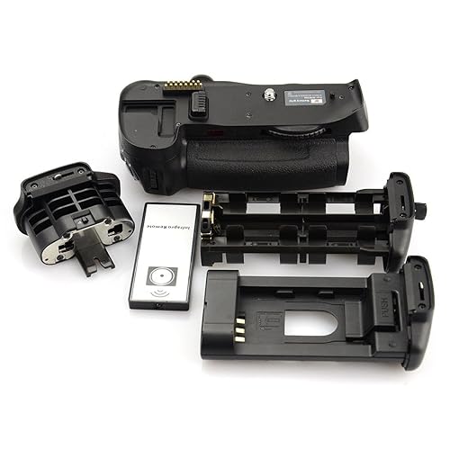 DSTE Pro IR Remote MB-D10 Vertical Battery Grip Compatible with Nikon D300 D300S D700 D900 SLR Digital Camera, Working with EN-EL3E (Not Include)