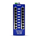 PoE Texas GPOE-8B - 8 Port Gigabit Passive Mode B Power Over Ethernet Injector for Ubiquiti, Mikrotik & More - Add PoE to Non-PoE Switch - 24v, 48v or