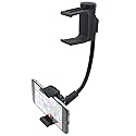 Car Mount Mirror Holder Rear View Swivel Cradle Stron Grip Compatible with Samsung Galaxy A70 - Samsung Galaxy A71 5G - Samsung Galaxy A9 - Samsung