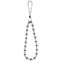 SENLLY Wristlet Phone Lanyard Charm, Selected K9 Crystal Wrist Strap, Use Stainless Steel Hardware, Jewel Gift for Women