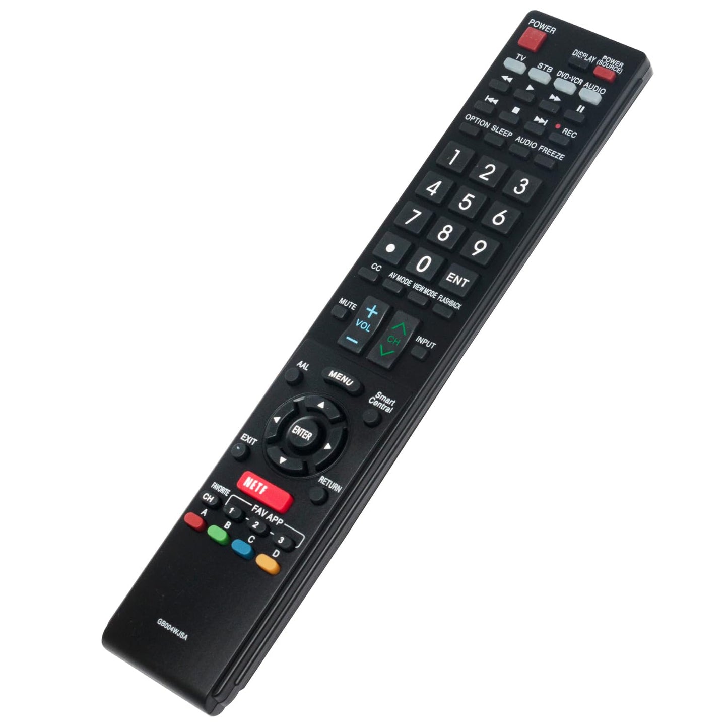 GB004WJSA Replace Remote Applicable for Sharp AQUOS TV LC-60C7500U LC-80C6500U LC-70LE650U LC-42LE540U LC-46LE540U LC-40LE830U LC-40LE830UA