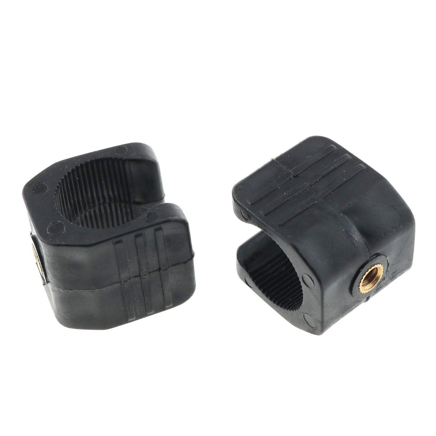 E-outstanding Flashlight Mounting Bracket 2PCS U Shaped Clip Mount Clamp for Tripod Monopod, Bicycle Torch Grip Stand Outdoor Travel Light Lamp Holder