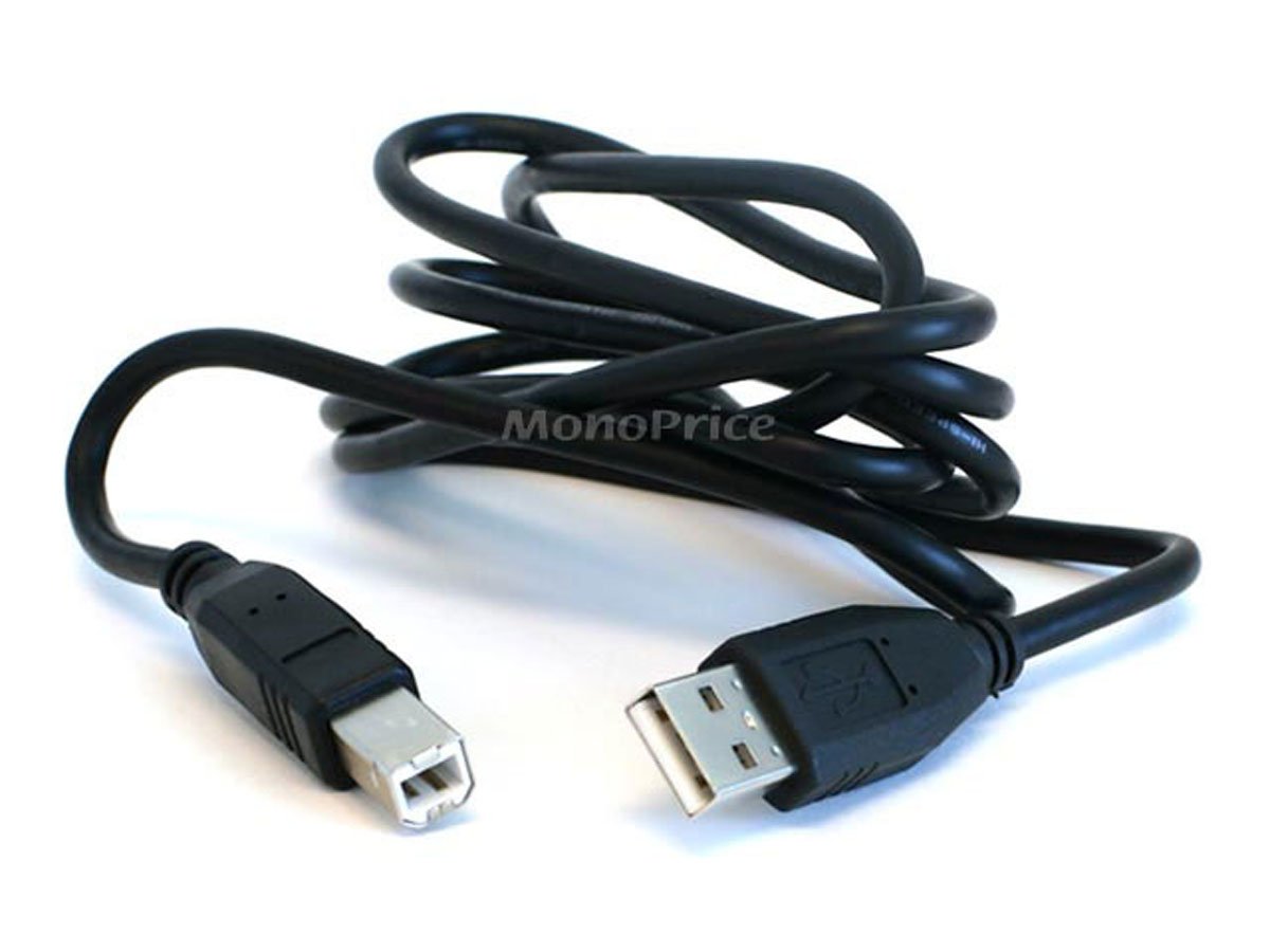 Monoprice USB 2.0 4 to 1 Auto Printer Sharing Switch (105152)