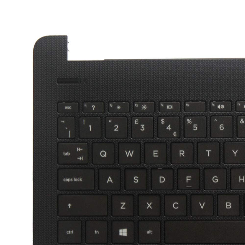 New Laptop Replacement Keyboard Fit HP Pavilion 15-BS000 15-BS100 15-BS015DX 15-BS016DX 15-BS078CL 15-BS020WM 15-BS033CL with C Shell (UK Layout)
