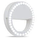 Selfie Ring Light,HONGDAYI Clip-on Selfie Light for Phone Camera 3-Level Brightness Small Mini LED Ring Light