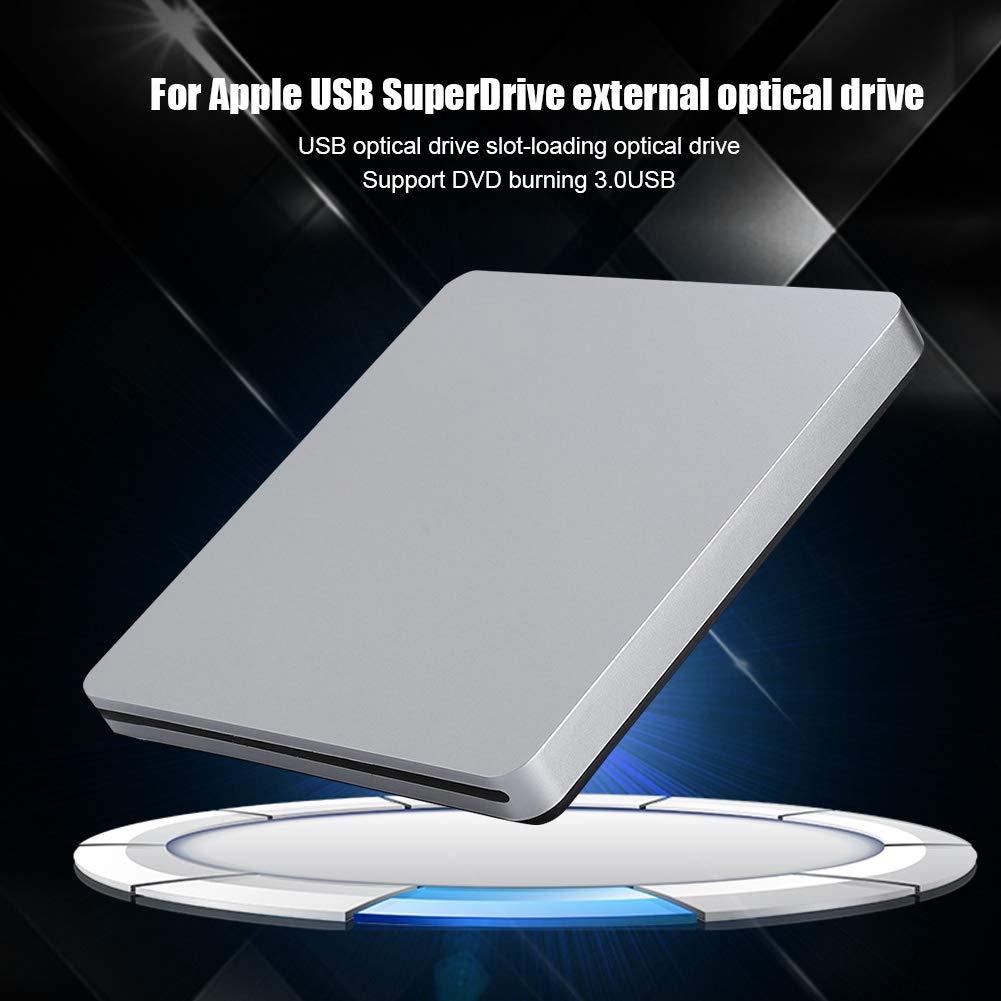 Wendry USB Ultra Slim External DVD Drive USB 3.0 Data External Slot-Load DVD CD Driver Compatible for System/System