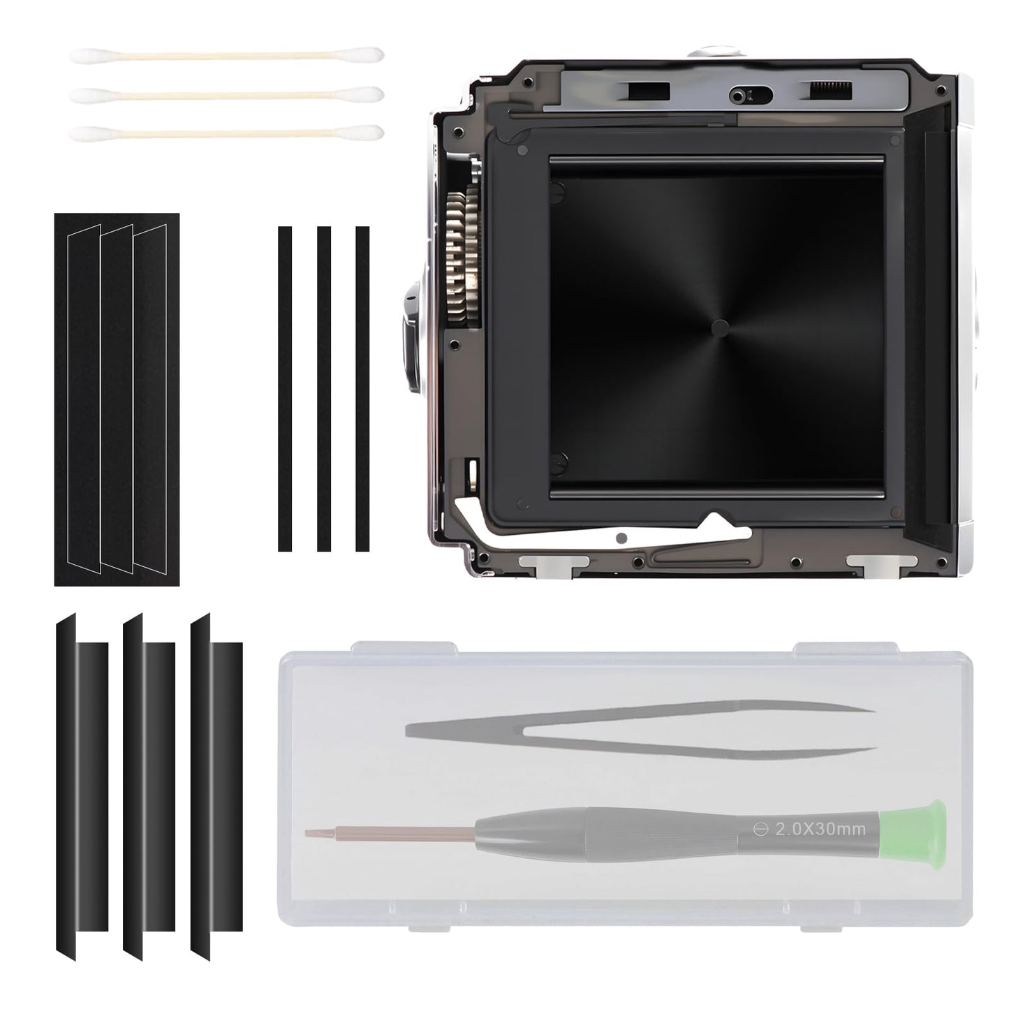 eTone 3Sets Pre-Cut Light Seal Foam Sponge Trap Kit Back Repair Replacement kit for Hasselblad A12 A16